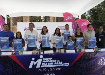 Lupita Cuautle anuncia el Medio Maratón del Día del Papá 2026