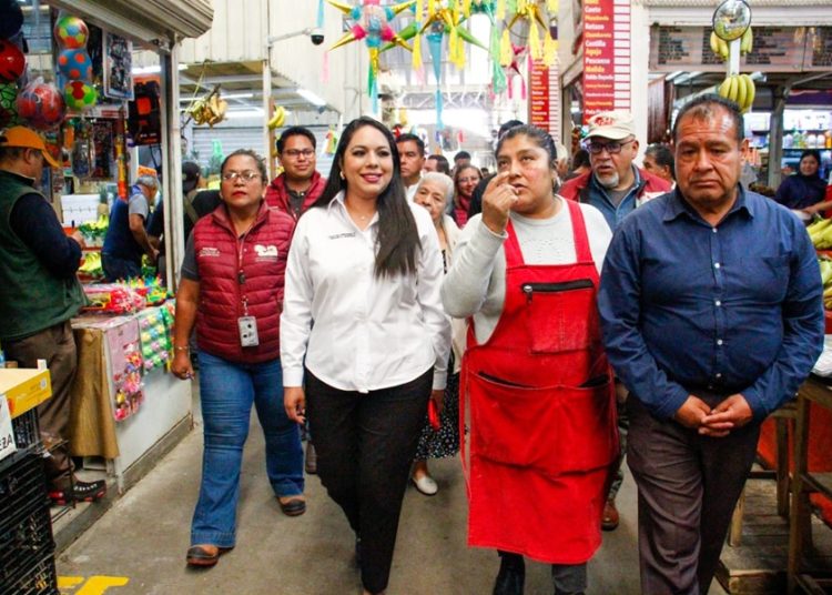 Mejoran infraestructura en tianguis de San Pedro Cholula