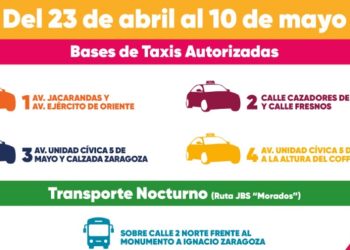 Ordenan transporte para la Feria de Puebla 2026