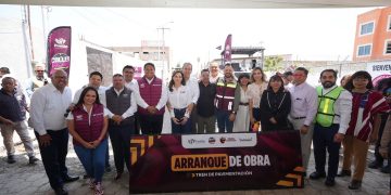 Pepe Chedraui pone en marcha tren de pavimentación