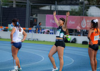 Miriam rompe récord en 100 metros planos de Olimpiada Nacional