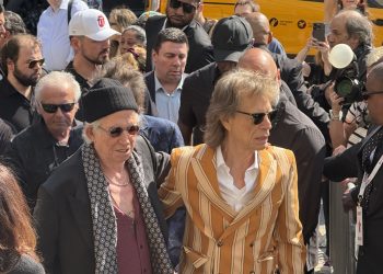 Los Rolling Stones llegan a Nueva York para presentar su nuevo disco