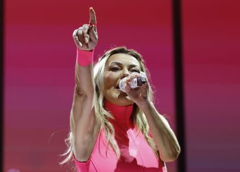 Amaia Montero, en su regreso a La Oreja