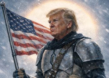 La Casa Blanca muestra a Donald Trump como The Mandalorian