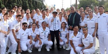 BUAP participa en el desfile conmemorativo por el 164 aniversario de la Batalla del 5 de Mayo