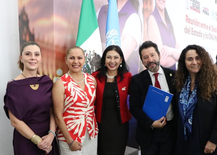 Gobierno de Puebla consolida cooperación con ONU México en equidad