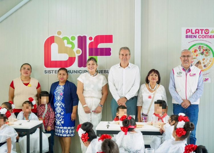 Visita Pepe Chedraui desayunador escolar en el Jardín de Niños ‘La Flor’