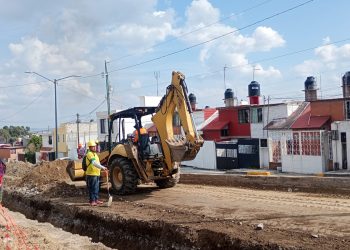 Agua de Puebla sustituye la infraestructura sanitaria en la colonia SNTE
