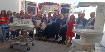 Cruz Roja Puebla recibe donación de equipo médico por parte del Club Rotary Puebla Centro Histórico