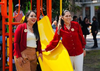 Reafirma Tonantzin Fernández compromiso con la educación y el bienestar infantil