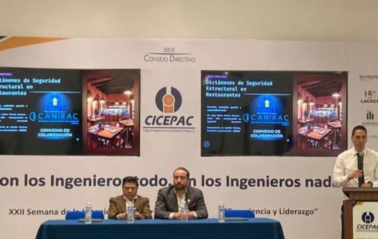 CICEPAC firma convenio de colaboración con CANIRAC.