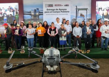 Reactivan el campo poblano con módulos agrícolas