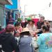 Delegada de Leche para el Bienestar, Paola Ruiz, continúa recorriendo el municipio de Puebla.
