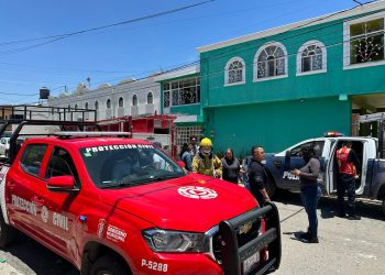 Explosión en domicilio de Cuautlancingo moviliza a cuerpos de emergencia