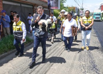 Con tecnología, empleo y transparencia, se transforman vialidades