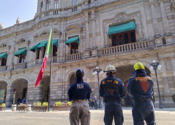 Participa Ayuntamiento de Puebla en Simulacro Nacional 2026