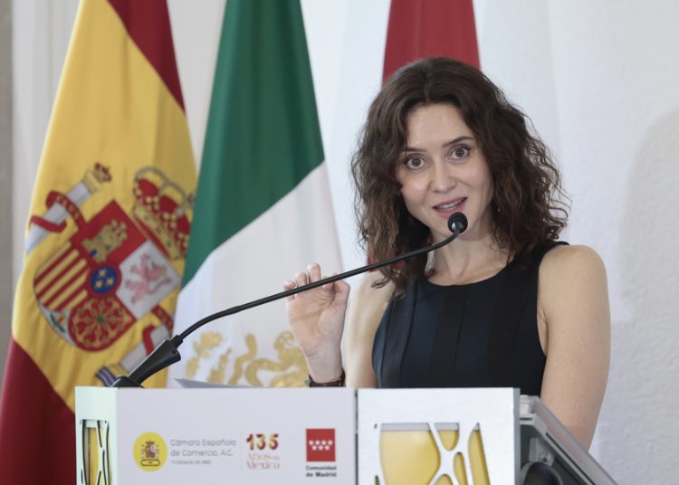 Isabel Díaz Ayuso: México, prioridad para inversión madrileña