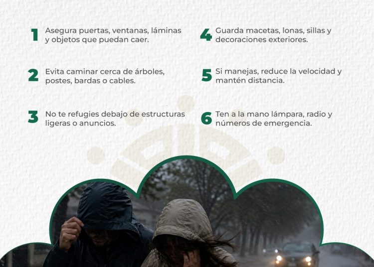 Gobierno de Texmelucan llama a prevención ante impacto de ciclones
