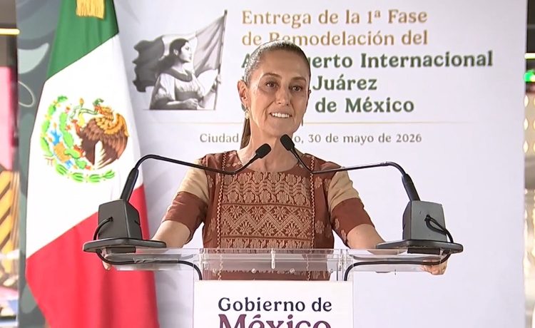 Sheinbaum inaugura primera fase del Aeropuerto de la CDMX a días del Mundial