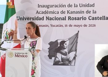 Sheinbaum inaugura sede de la UNRC en Yucatán