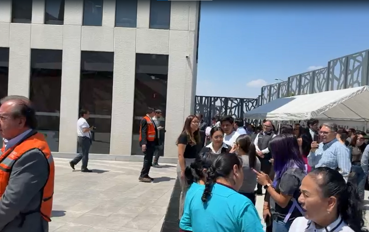 Congreso de Puebla participa en Simulacro Nacional