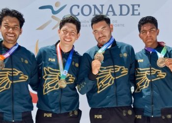 Puebla conquista oro histórico en remo