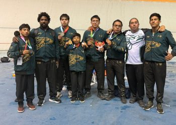 Puebla suma 5 medallas en lucha grecorromana