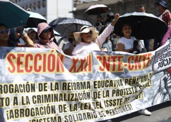 Anuncia CNTE huelga indefinida en antesala del Mundial de Fútbol