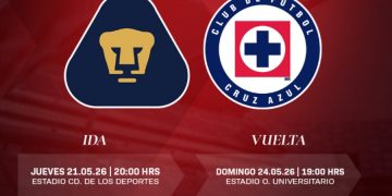 Cruz Azul y Pumas jugarán la final en CDMX