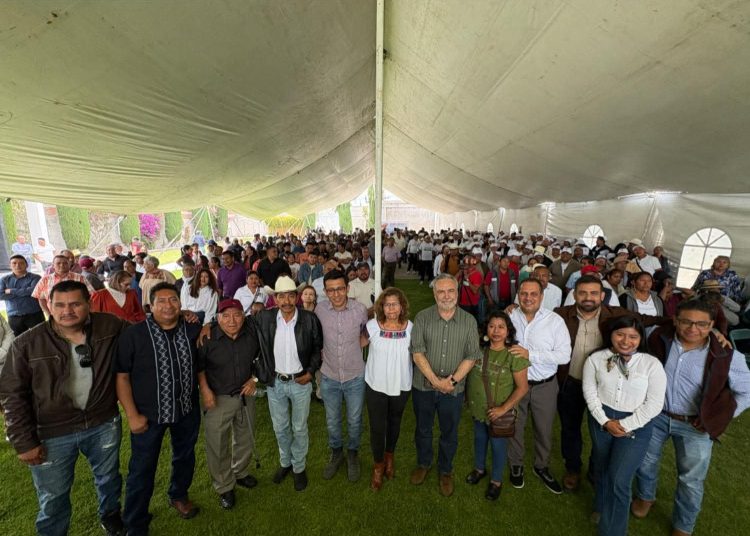 Realizan ‘Foro Hídrico: retos y oportunidades’ con productores en Tepeaca