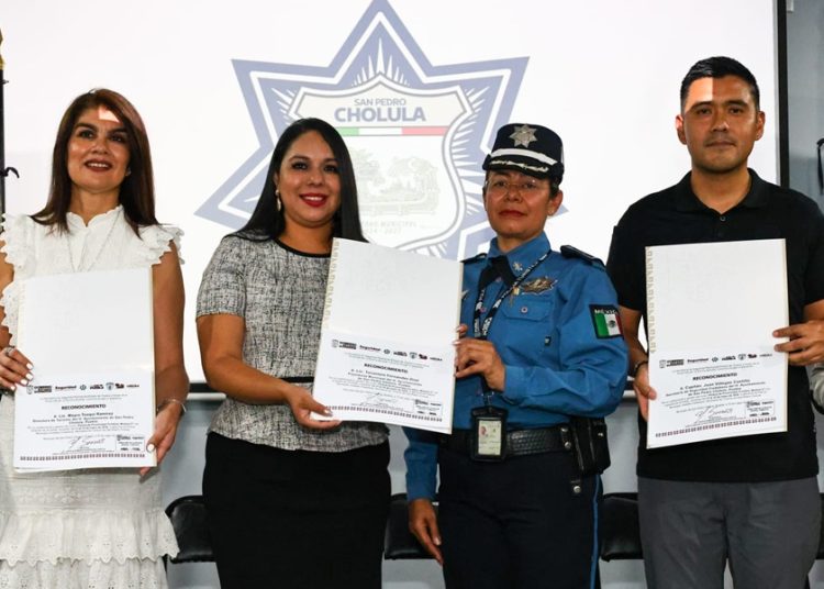 San Pedro Cholula fortalece Policía Turística