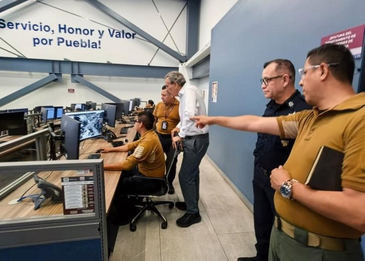 Pepe Chedraui impulsa videovigilancia con IA con programa Puebla 360