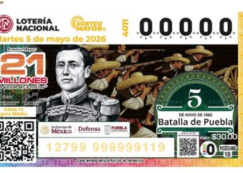 Puebla albergará al Sorteo Mayor por la Batalla del 5 de Mayo