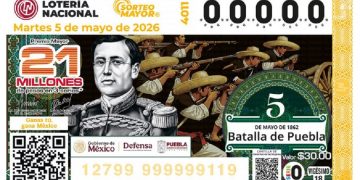 Puebla albergará al Sorteo Mayor por la Batalla del 5 de Mayo