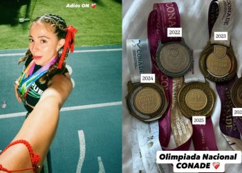 Miriam Sánchez cierra Olimpiada Nacional con récord y 4 medallas