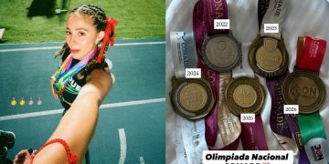 Miriam Sánchez cierra Olimpiada Nacional con récord y 4 medallas