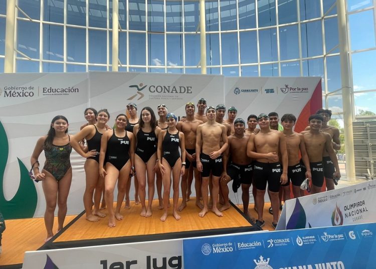 Equipo de natación poblano obtiene 17 medallas en ON2026