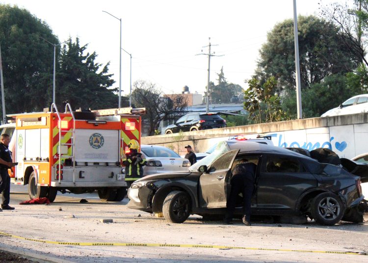 Muere hombre en choque sobre la autopista México-Puebla