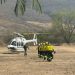 Despliegan operativo aire-tierra para contener incendio forestal en Cohetzala
