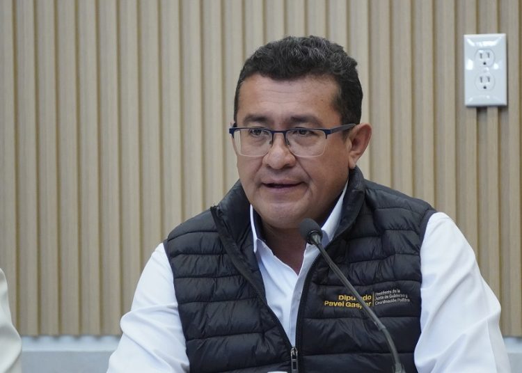 Pável Gaspar evita hablar de candidaturas y prioriza labor legislativa
