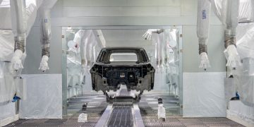 VW opera nave de pintura sin combustibles fósiles