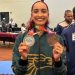 Valeria Ruedas es plata en kumite -61 kg en ON26