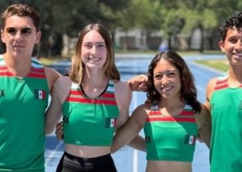 Gerardo Lomelí rompe récord mexicano en relevos
