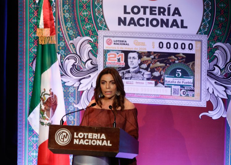 Lotería Nacional realiza Sorteo conmemorativo de la Batalla de Puebla