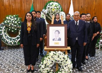 Ayuntamiento de San Pedro Cholula rinde homenaje a Ramón Blanca García, expresidente municipal
