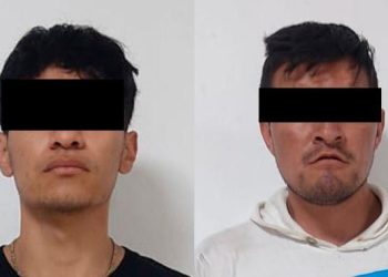 Detienen en Cuautlancingo a dos hombres por delitos a la salud