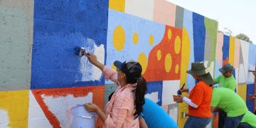 Voluntariado de VW mejora espacios escolares en Puebla