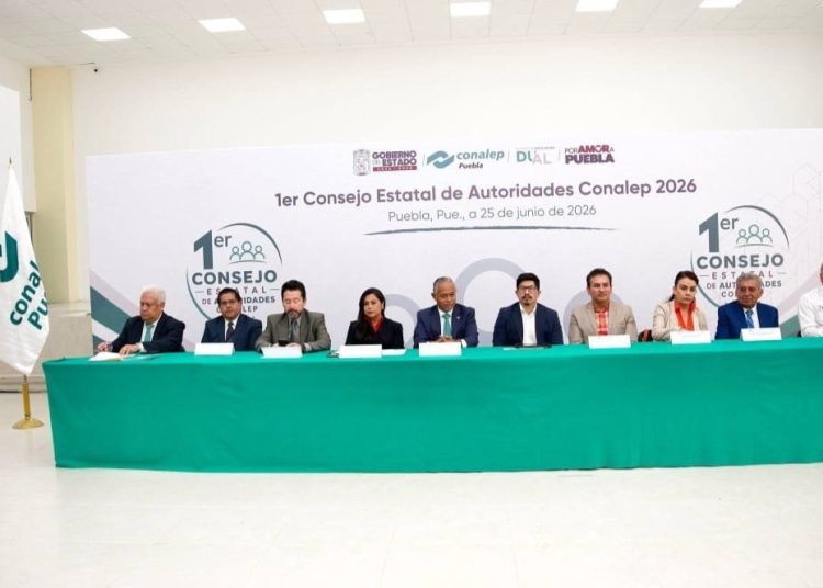 Celebra Conalep Puebla el Primer Consejo Estatal de Autoridades 2026