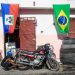 Haitianos apoyan a Brasil y Haití