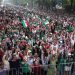 Se rompe el récord de la ola humana a cinco días del Mundial